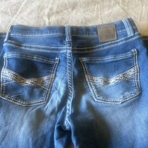 BKE Boy’s Boot Cut Jeans in Deep Blue